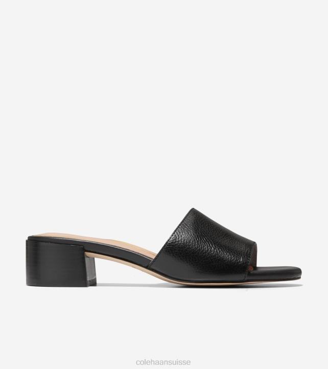 Cole Haan sandale à bande calli femmes PJ6N12 noir chaussure