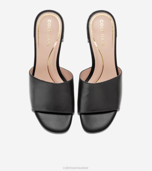 Cole Haan sandale à bande calli femmes PJ6N12 noir chaussure
