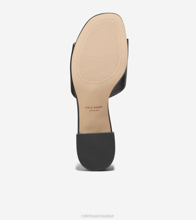 Cole Haan sandale à bande calli femmes PJ6N12 noir chaussure