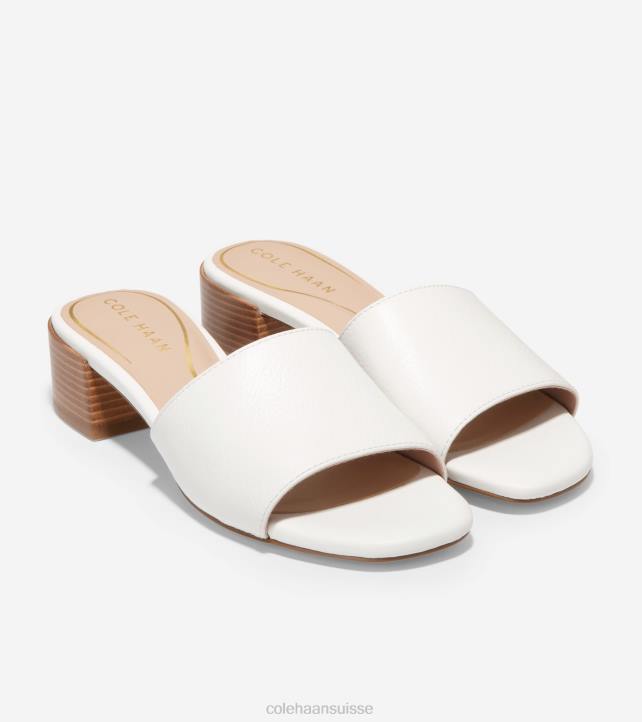 Cole Haan sandale à bande calli femmes PJ6N13 aigrette chaussure