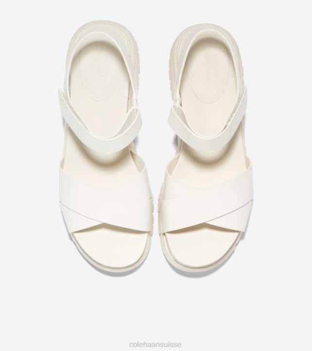 Cole Haan sandale croisée zerogrand femmes PJ6N85 aigrette chaussure