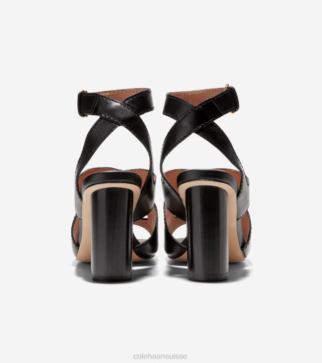 Cole Haan sandale de ville reina femmes PJ6N174 noir chaussure