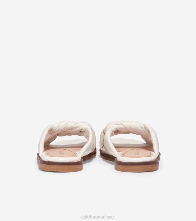 Cole Haan sandale à enfiler anica lux femmes PJ6N192 Ivoire chaussure