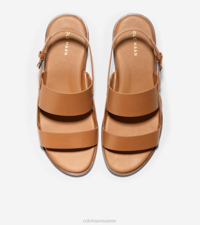 Cole Haan sandale flynn femmes PJ6N80 noix de pécan chaussure