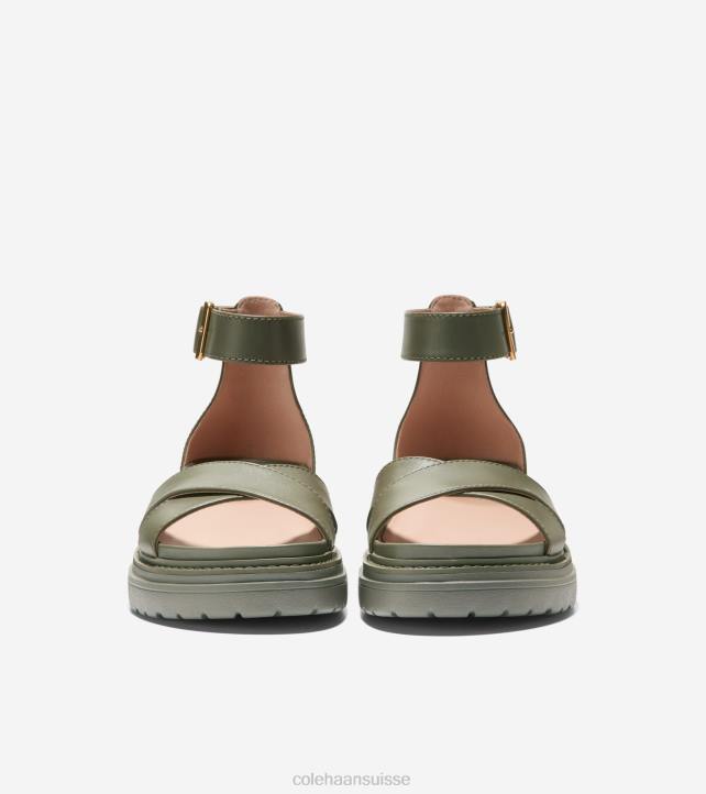 Cole Haan sandale fraya femmes PJ6N6 feuille de thé chaussure