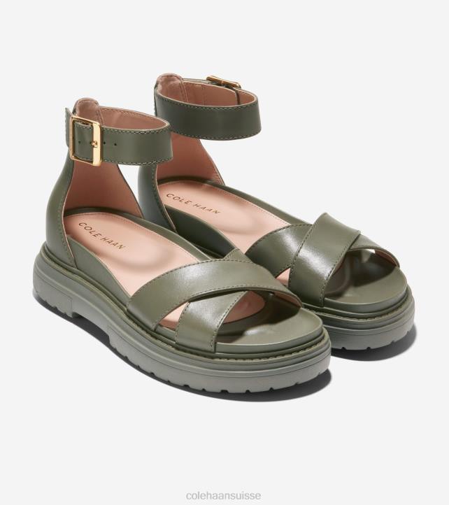 Cole Haan sandale fraya femmes PJ6N6 feuille de thé chaussure