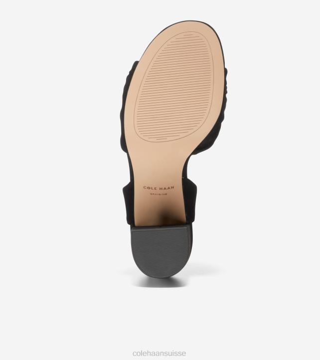 Cole Haan sandale nouée Kaycee femmes PJ6N239 noir chaussure