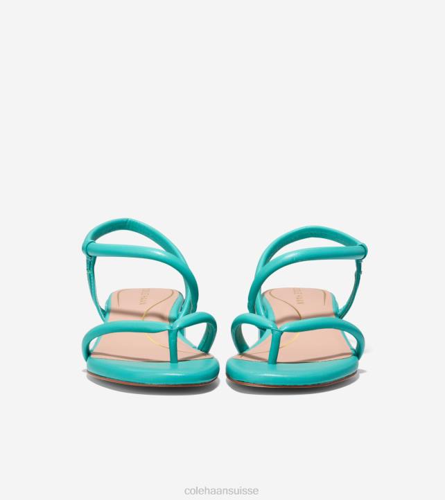 Cole Haan sandale tong calli femmes PJ6N10 turquoise chaussure