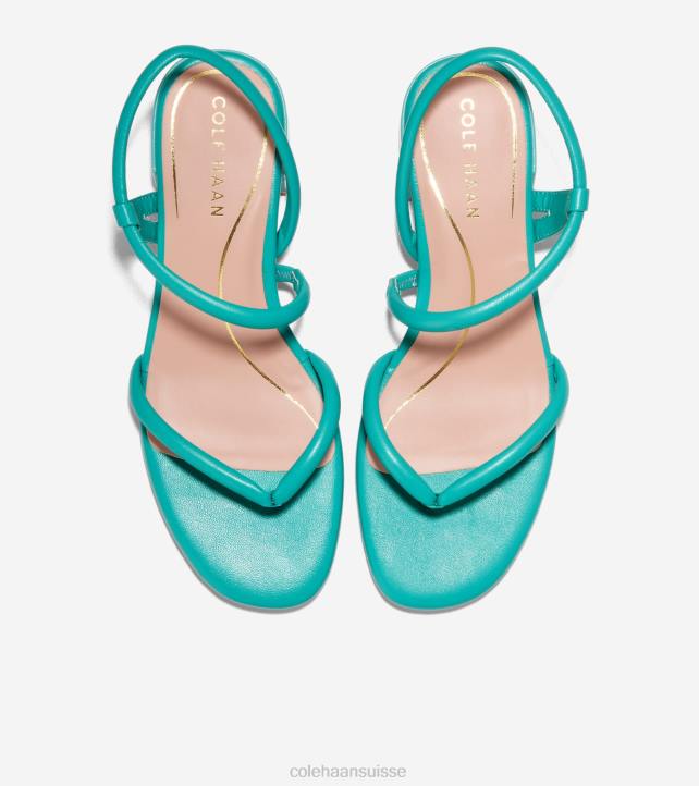 Cole Haan sandale tong calli femmes PJ6N10 turquoise chaussure