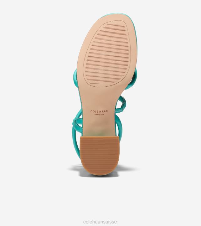 Cole Haan sandale tong calli femmes PJ6N10 turquoise chaussure