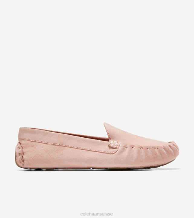 Cole Haan chauffeur evelyne femmes PJ6N66 fumée rose chaussure