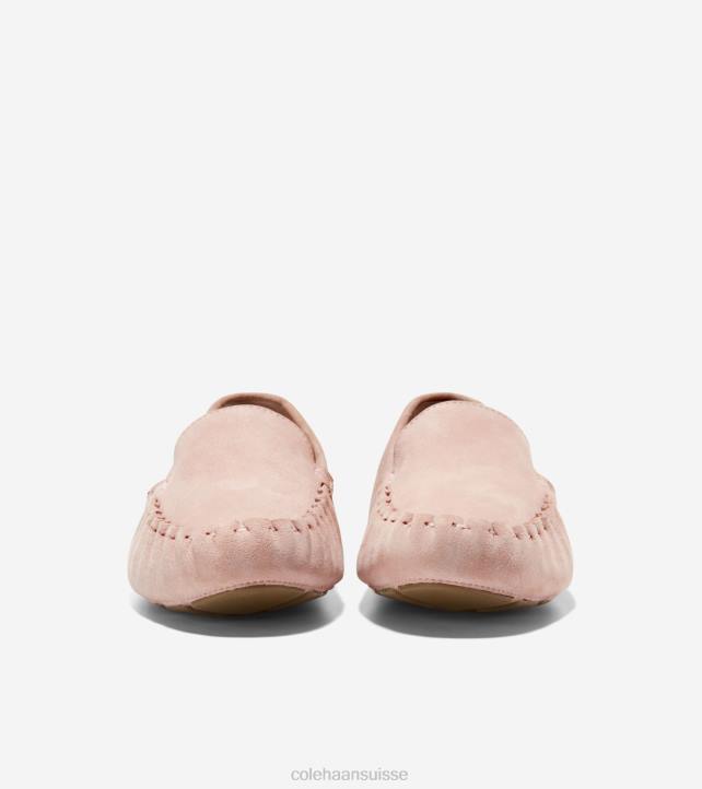 Cole Haan chauffeur evelyne femmes PJ6N66 fumée rose chaussure