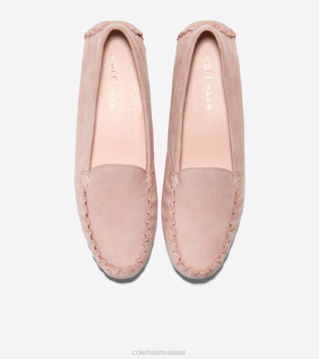 Cole Haan chauffeur evelyne femmes PJ6N66 fumée rose chaussure