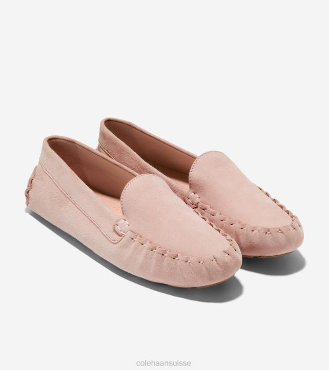 Cole Haan chauffeur evelyne femmes PJ6N66 fumée rose chaussure