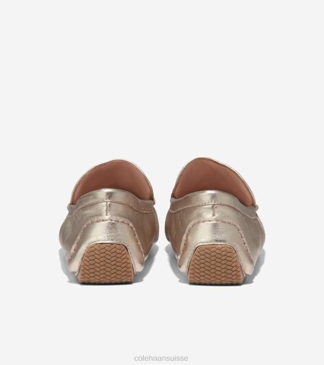 Cole Haan chauffeur femmes PJ6N127 or chaussure