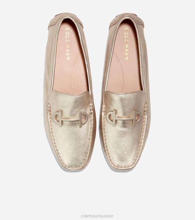 Cole Haan chauffeur femmes PJ6N127 or chaussure