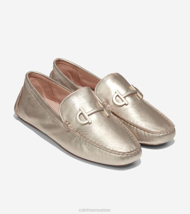 Cole Haan chauffeur femmes PJ6N127 or chaussure
