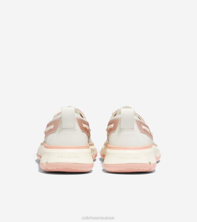 Cole Haan chaussure de bateau de régate 4.zerogrand femmes PJ6N18 ivoire-rosewater-métallique-rosecloud chaussure