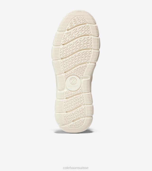 Cole Haan chaussure de bateau de régate 4.zerogrand femmes PJ6N19 enseigne bleu-feu rouge-ivoire chaussure