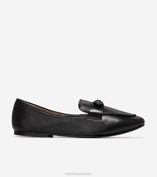 Cole Haan mocassins à nœud york femmes PJ6N139 noir chaussure