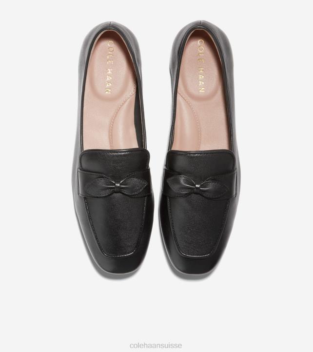 Cole Haan mocassins à nœud york femmes PJ6N139 noir chaussure