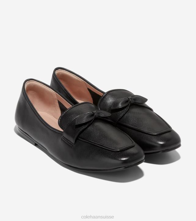 Cole Haan mocassins à nœud york femmes PJ6N139 noir chaussure