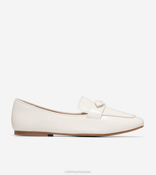Cole Haan mocassins à nœud york femmes PJ6N140 cuir d'aigrette chaussure