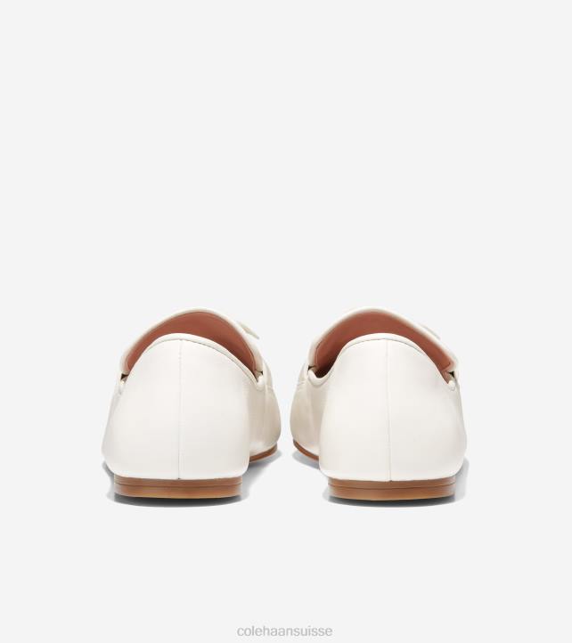 Cole Haan mocassins à nœud york femmes PJ6N140 cuir d'aigrette chaussure