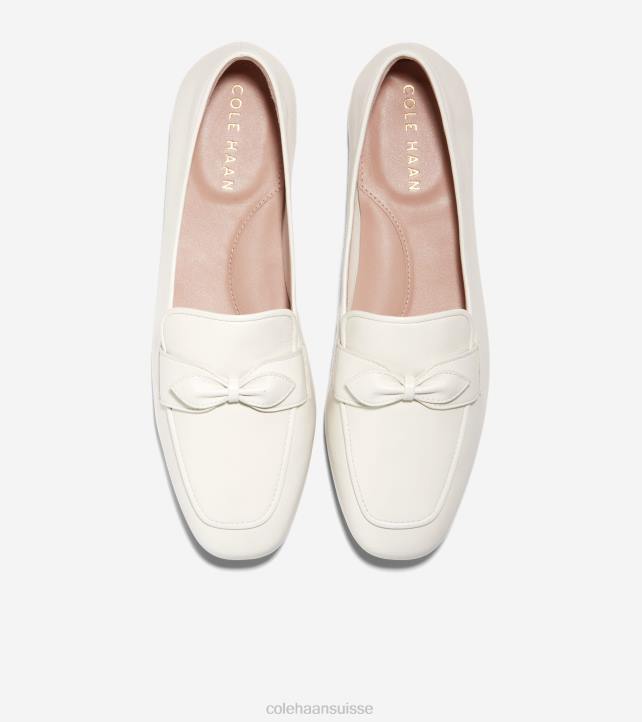 Cole Haan mocassins à nœud york femmes PJ6N140 cuir d'aigrette chaussure