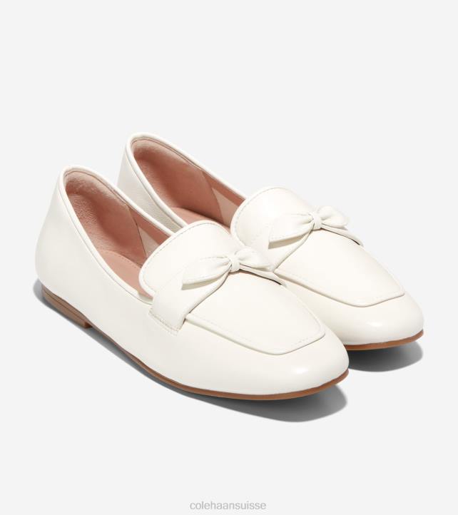 Cole Haan mocassins à nœud york femmes PJ6N140 cuir d'aigrette chaussure