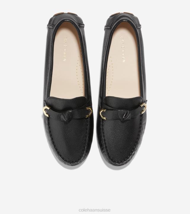 Cole Haan pilote d'arc evelyn femmes PJ6N72 Cuir noir chaussure