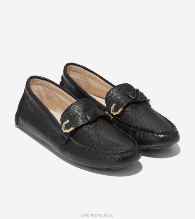 Cole Haan pilote d'arc evelyn femmes PJ6N72 Cuir noir chaussure