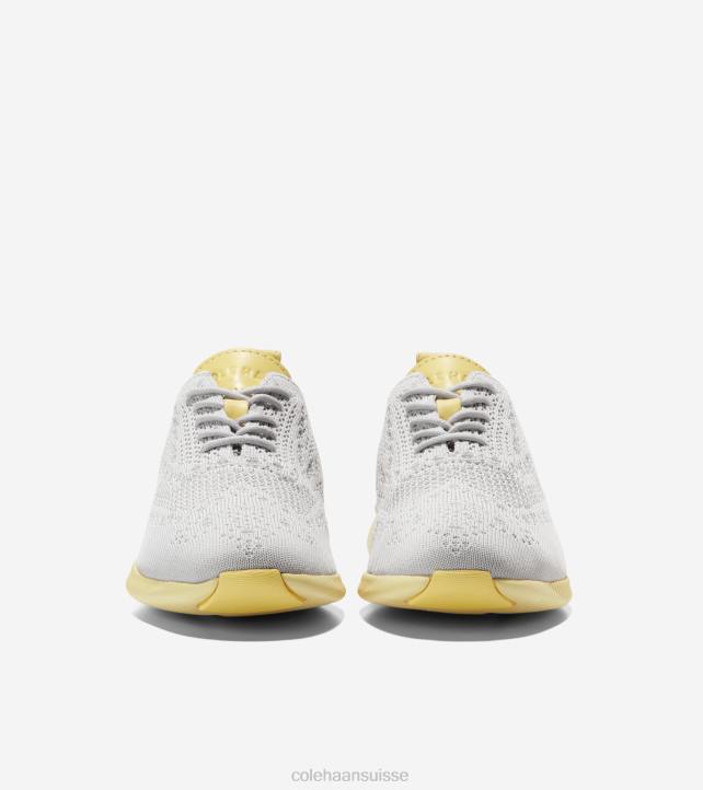 Cole Haan 2.zerogrand bout d'aile oxford femmes PJ6N41 microchip stitchlite-meringue au citron chaussure