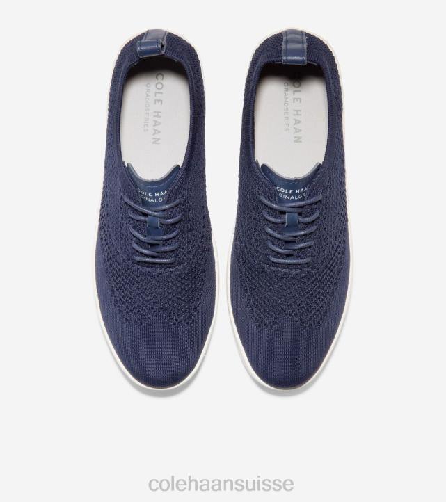 Cole Haan grandpro concurrent oxford femmes PJ6N177 stitchlite bleu marine chaussure