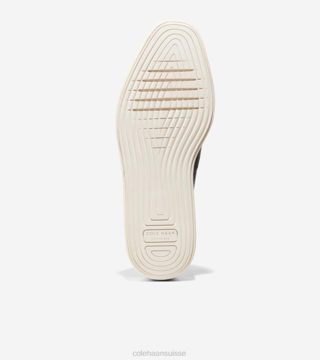 Cole Haan oxford à bout d'aile originalgrand platform femmes PJ6N166 noir-ivoire chaussure