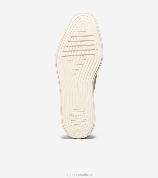 Cole Haan oxford à bout d'aile originalgrand platform femmes PJ6N218 seigle tricot-ivoire stitchlite chaussure