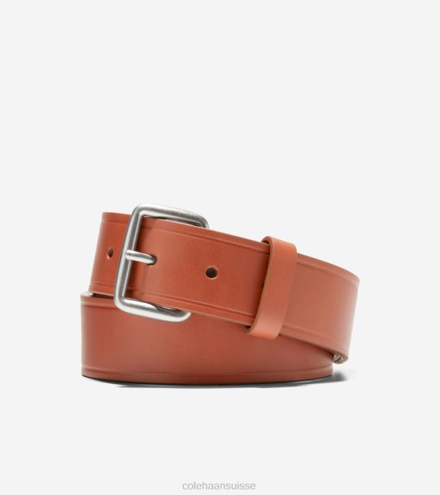 Cole Haan Ceinture robe vachette 32mm Hommes PJ6N574 Cognac accessoires