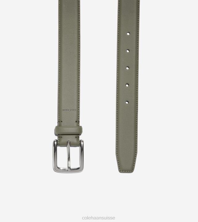Cole Haan ceinture habillée cactus 32mm Hommes PJ6N578 feuille de thé accessoires