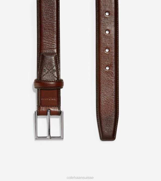 Cole Haan ceinture harrison grand 32mm Hommes PJ6N575 Java accessoires