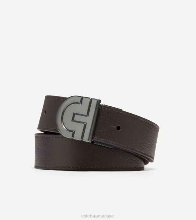 Cole Haan ceinture réversible à logo ch 32 mm Hommes PJ6N571 marron noir accessoires