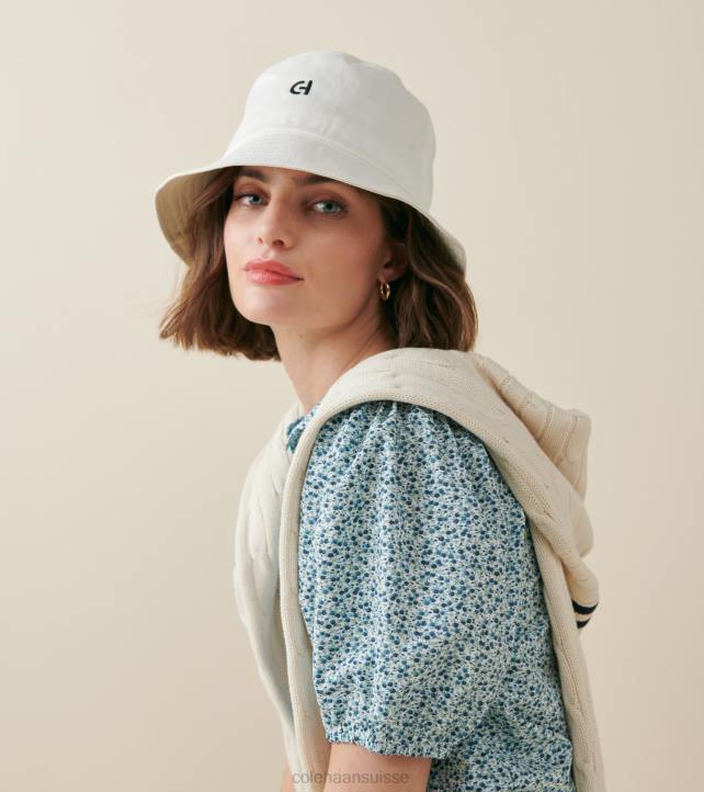 Cole Haan bob en coton Hommes PJ6N501 blanc optique accessoires