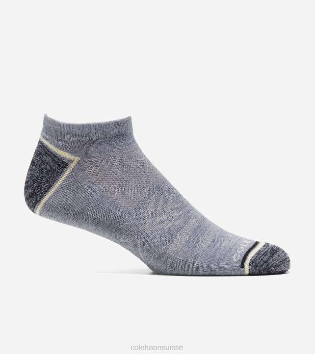 Cole Haan Lot de 3 paires de chaussettes invisibles performantes Hommes PJ6N609 noir assorti accessoires