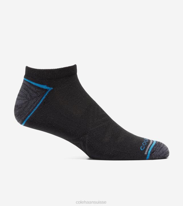 Cole Haan Lot de 3 paires de chaussettes invisibles performantes Hommes PJ6N609 noir assorti accessoires