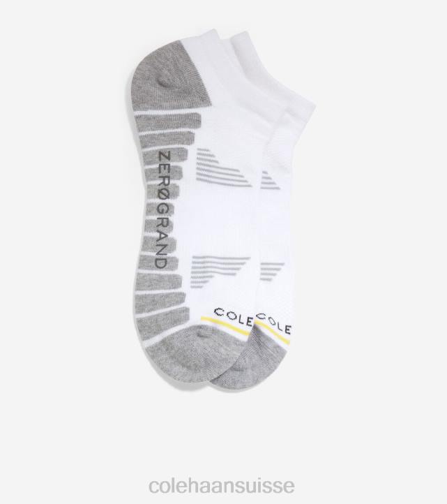 Cole Haan chaussettes invisibles de performance zerogrand Hommes PJ6N601 blanc accessoires