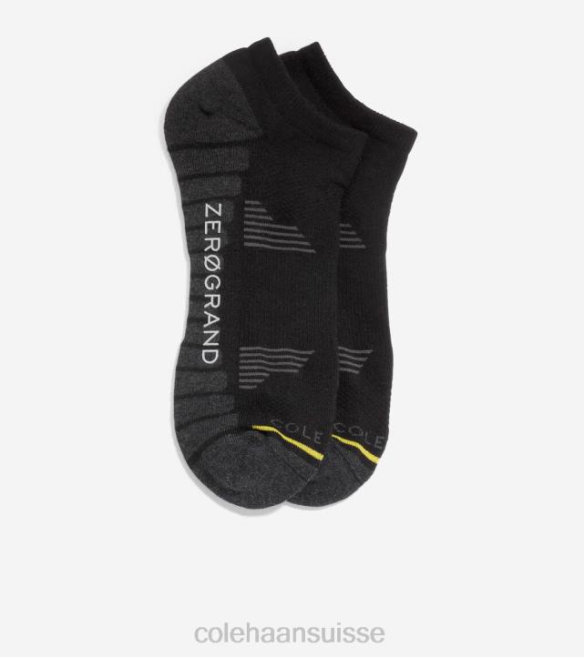 Cole Haan chaussettes invisibles de performance zerogrand Hommes PJ6N602 noir accessoires