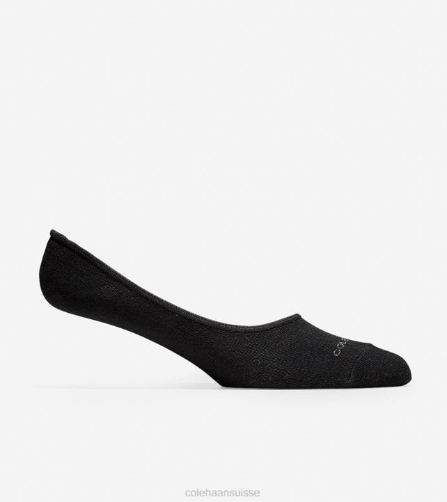 Cole Haan doublure de chaussette invisible à rayures urbaines - paquet de 2 Hommes PJ6N613 noir accessoires