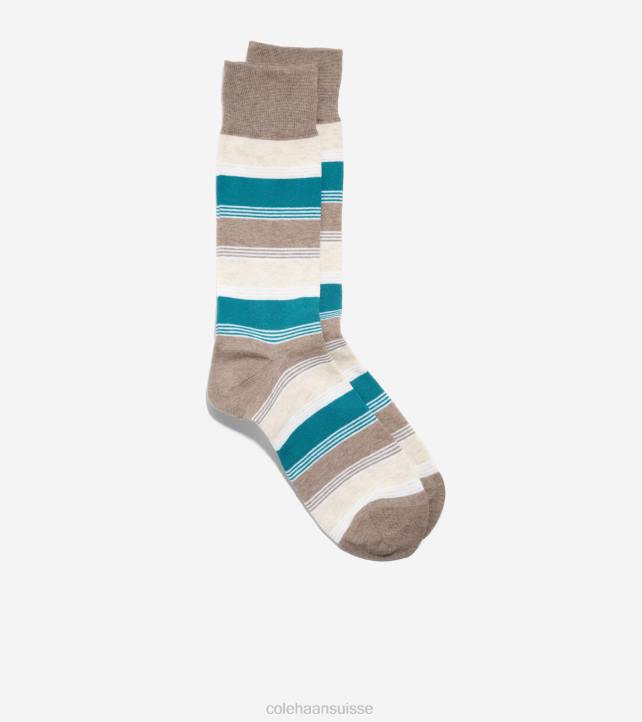 Cole Haan robe équipage chaussette Hommes PJ6N617 brun accessoires