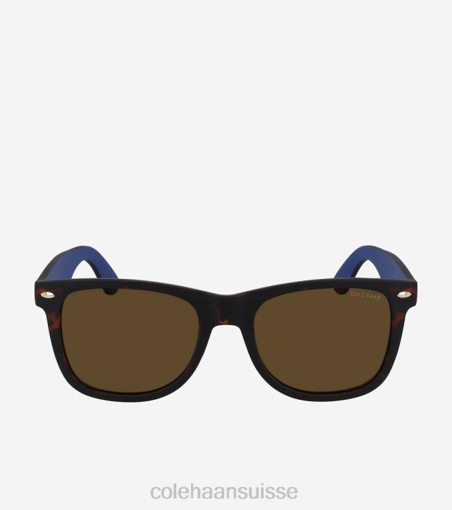 Cole Haan lunettes de soleil sport zerogrand Hommes PJ6N580 tortue-bleu accessoires