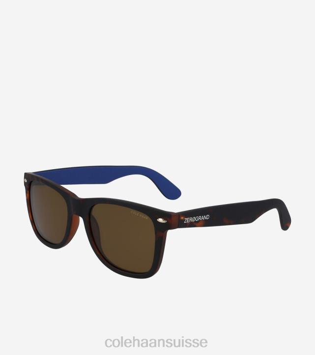 Cole Haan lunettes de soleil sport zerogrand Hommes PJ6N580 tortue-bleu accessoires