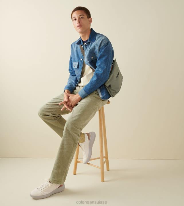 Cole Haan écharpe de jour sur le terrain Hommes PJ6N546 feuille de thé accessoires